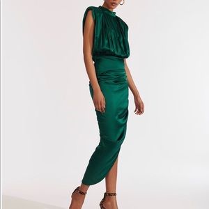 Veronica Beard Kendall Dress in Green